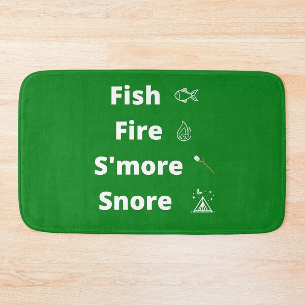Item preview, Fish Fire S'more Snore designed and sold by Ollie P.  Leo.