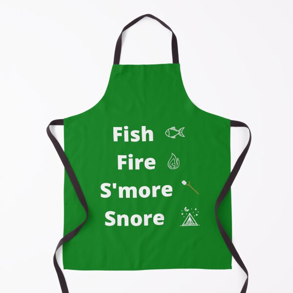 Item preview, Fish Fire S'more Snore designed and sold by Ollie P. Leo.