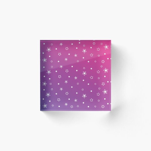 Aperçu de l'œuvre Motif d'étoiles fuchsia créée et vendue par PuddleofStars.