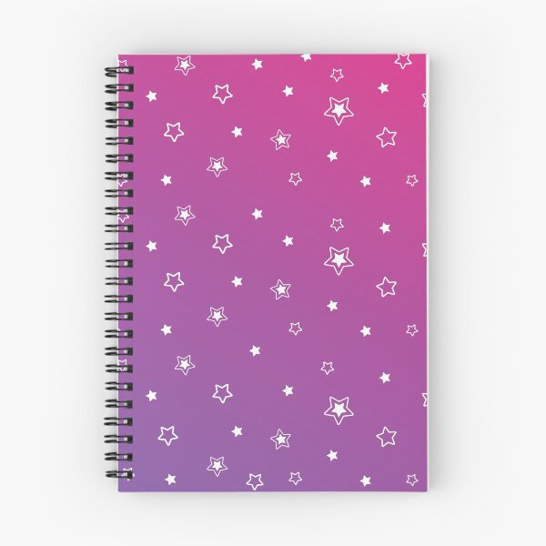 Item preview, Fuchsia Fairy Stars Pattern  designed and sold by PuddleofStars.