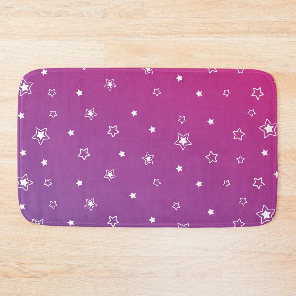 Item preview, Fuchsia Fairy Stars Pattern  designed and sold by PuddleofStars.