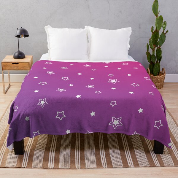 Item preview, Fuchsia Fairy Stars Pattern  designed and sold by PuddleofStars.