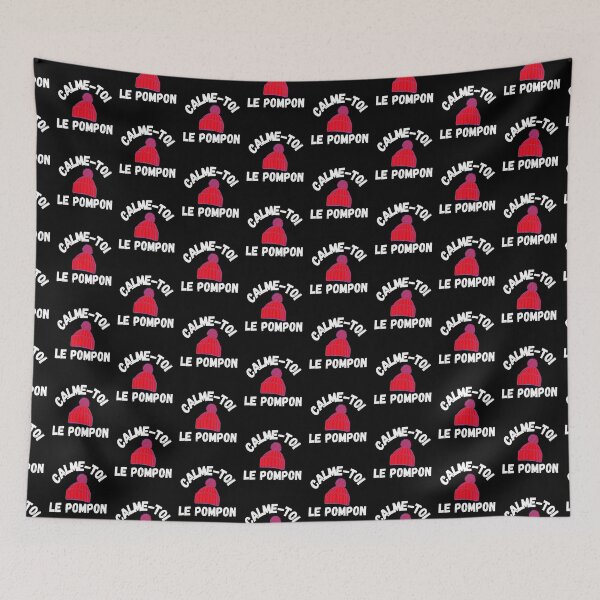 Item preview, Calme-toi le pompon - French Slang Quebec designed and sold by Sansmalice.