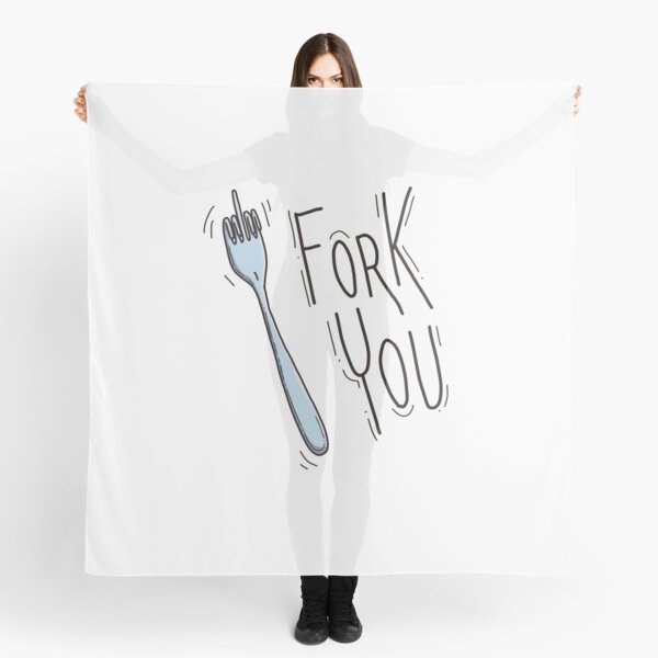 Fork You Scarf
