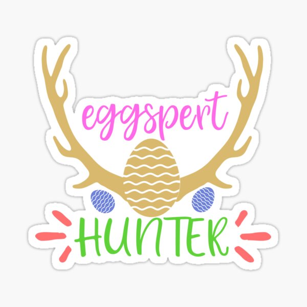 Item preview, Eggspert Hunter Easter Wishes- Easter Sunday designed and sold by younghopes.
