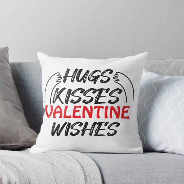 Item preview, Hugs Kisses Valentine Wishes Essential T-shirt designed and sold by Achrafilla1.