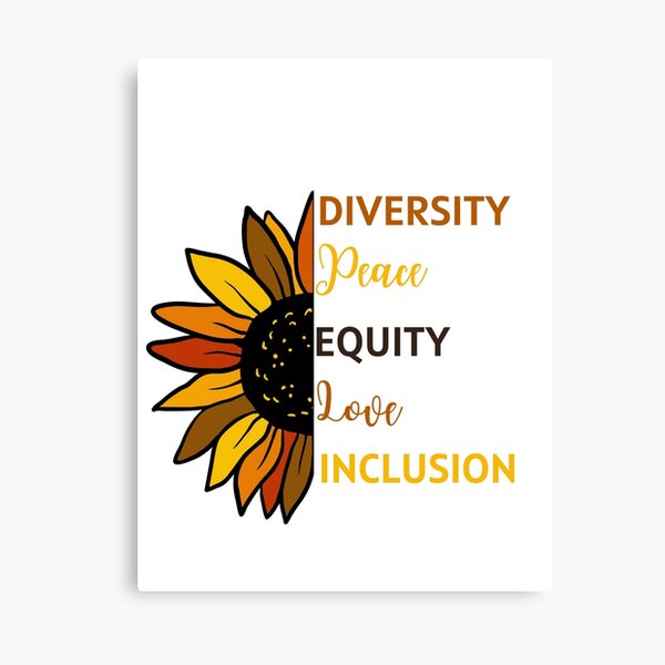 Item preview, Diversity Peace Equity Love Inclusion designed and sold by Sweet-A-Dsignz.