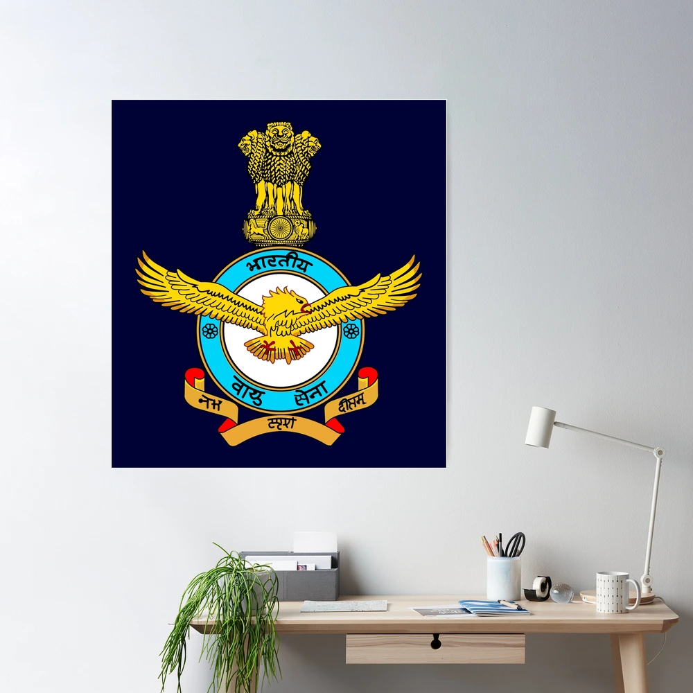 Vigilant India Prosperous India Drawing easy/Poster on Indian Airforce day| Airforce Day drawing - YouTube