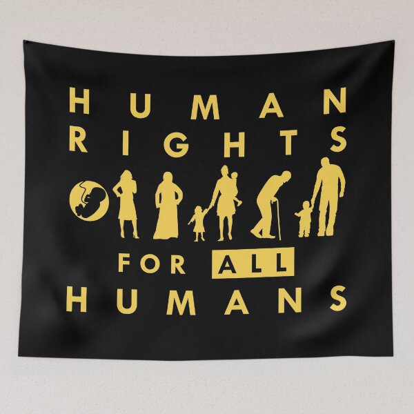Item preview, Human Rights for All Humans designed and sold by OpiningUterus.