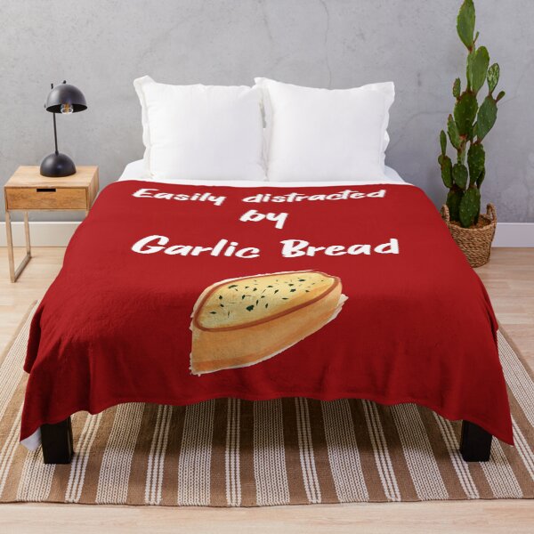 Item preview, Easily distracted by garlic bread designed and sold by Ollie P.  Leo.