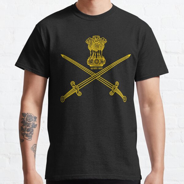 Indian army logo store t shirts online