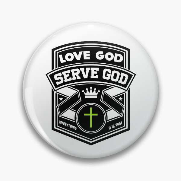 Item preview, Love God Serve God designed and sold by Jun  Gallano.