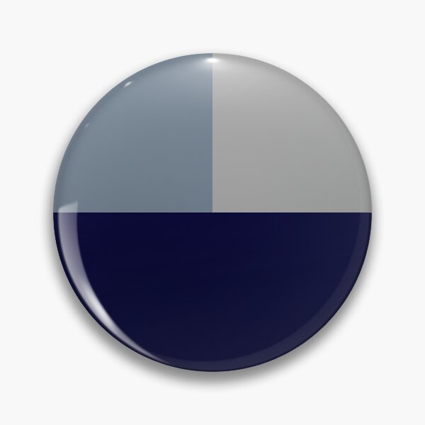 Item preview, Tricolor Squares Navy Blue, Slate Gray And Gray designed and sold by rewstudio.