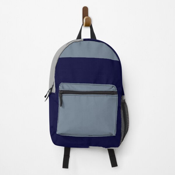 Item preview, Tricolor Squares Navy Blue, Slate Gray And Gray designed and sold by rewstudio.