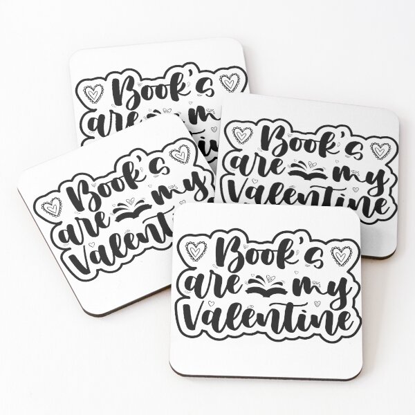 Item preview, Books are My Valentine designed and sold by flyersarena.