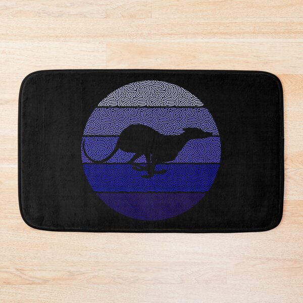 Item preview, Retro Italian Greyhound "Iggy" - Blue theme designed and sold by AndyPandy90.
