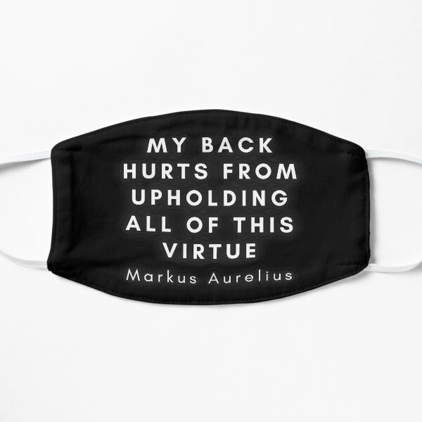 Upholding Virtue Flat Mask