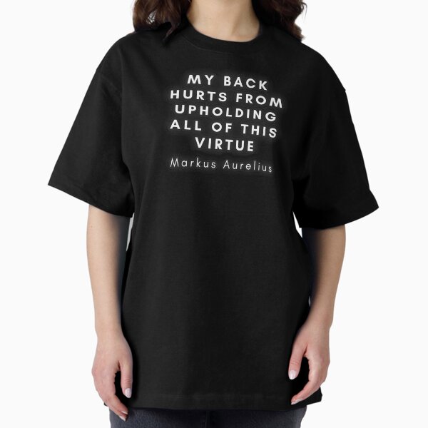 Upholding Virtue Oversized T-Shirt