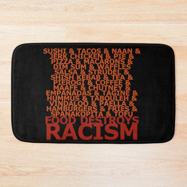 Item preview, End Racism:  FOOD DESTROYS RACISM  designed and sold by sandpiperstudio.