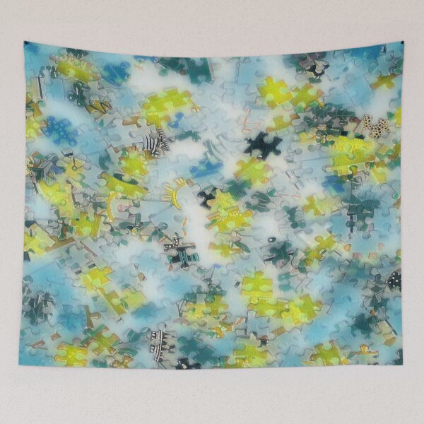 Item preview, GALATHI Puzzle Time Again Green - Puzzle designed and sold by Galathi Designs.