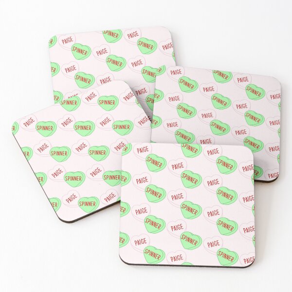 Item preview, Paige & Spinner Candy Hearts designed and sold by jesimink.