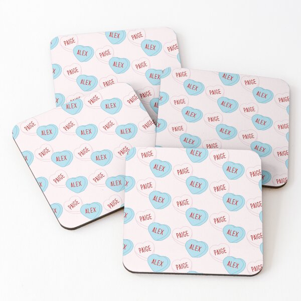 Item preview, Paige & Alex Candy Hearts designed and sold by jesimink.