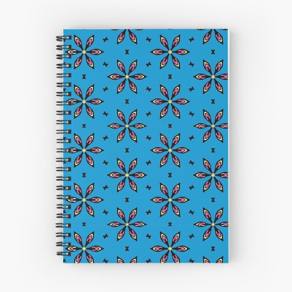 Item preview, Blue floral pattern designed and sold by Dev-art3.