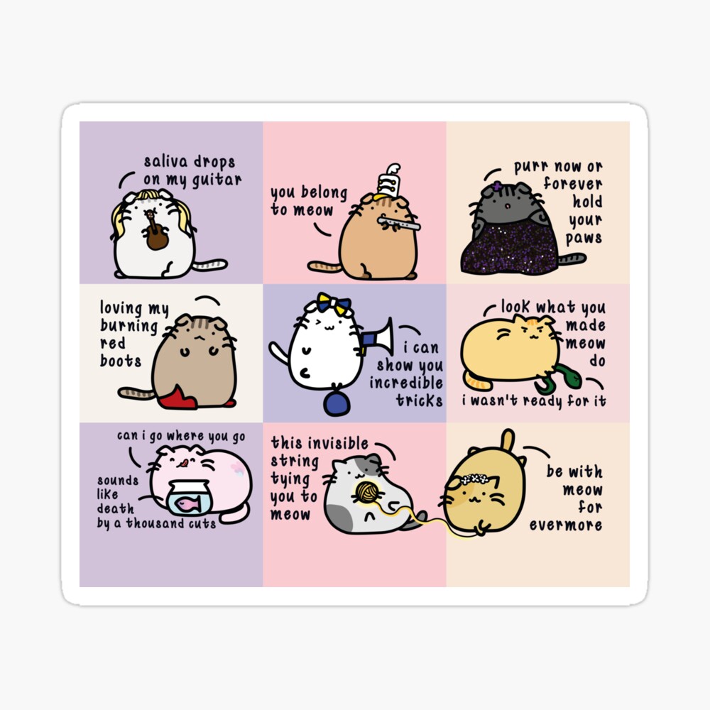 Taylor Eras Sticker (Taylor Swift) – Talking Animals Books