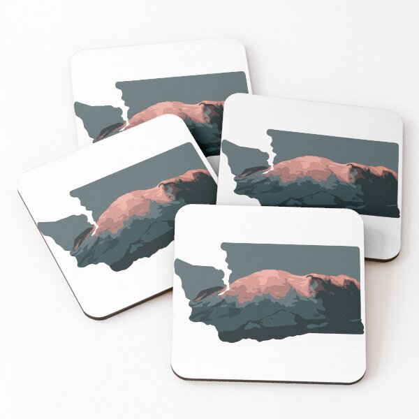 Artikelvorschau, Washington Mount Rainier Sonnenaufgang entworfen und verkauft von Hannah Kemp.