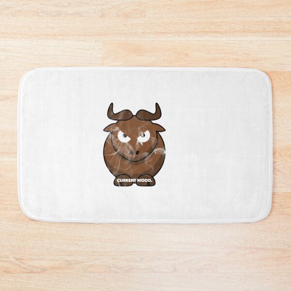 Item preview, Current Mood. Angry Bull designed and sold by BoutThe90s.