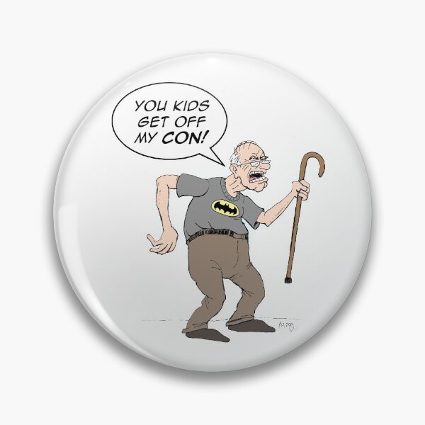 Item preview, Get Off My Con! designed and sold by JimMacQ.