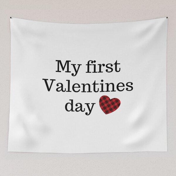 Item preview, My First Valentines day designed and sold by lMonsterPlanetl.