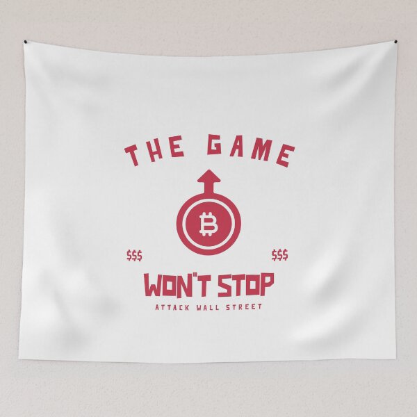 Item preview, The Game Won't Stop designed and sold by tsanwo.