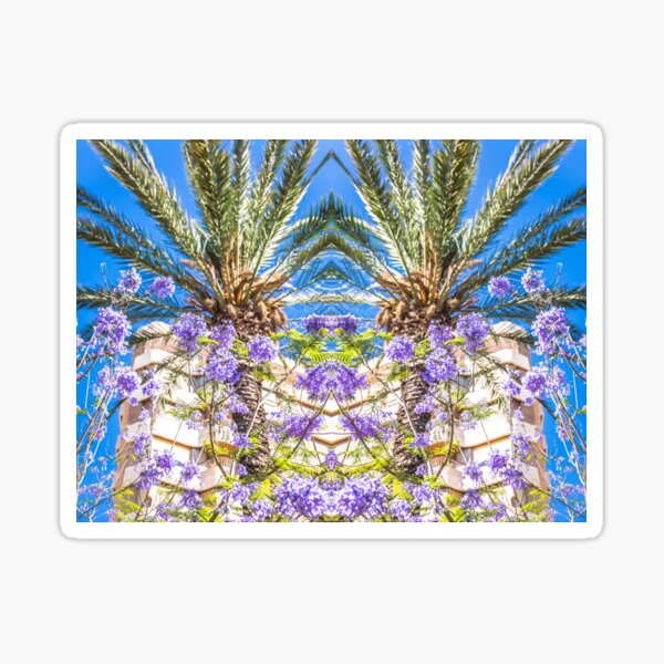Beach Palms Sticker