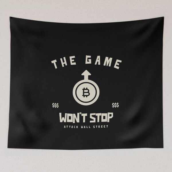 Item preview, The Game Won't Stop designed and sold by tsanwo.