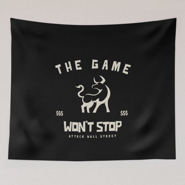 Item preview, The Game Won't Stop designed and sold by tsanwo.