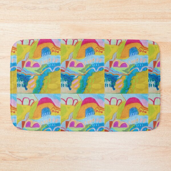 Item preview, Funky Fun and Frivolous from Original Oil Pastel Painting VIVBRAD Design Collection  designed and sold by vivbrad.