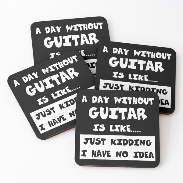 Item preview, A Day Without Guitar Funny Guitars designed and sold by BrennaEirlys.