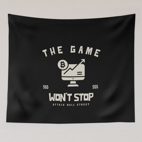 Item preview, The Game Won't Stop designed and sold by tsanwo.
