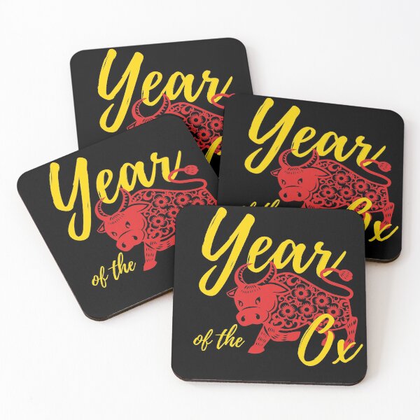 Item preview, Year of the Ox 2021 designed and sold by piinkbunny.
