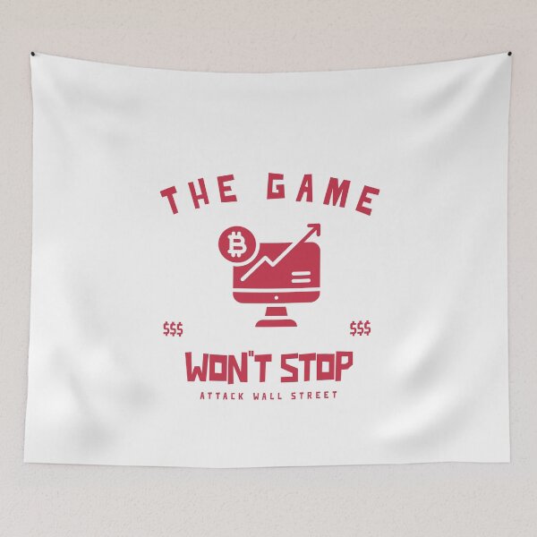 Item preview, The Game Won't Stop designed and sold by tsanwo.