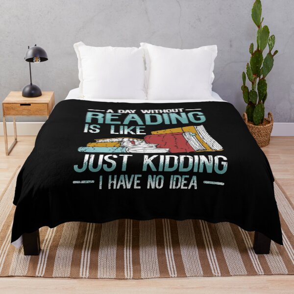 Item preview, A Day Without Reading No Idea Funny designed and sold by BrennaEirlys.