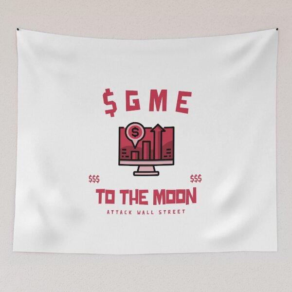Item preview, GME To The Moon designed and sold by tsanwo.