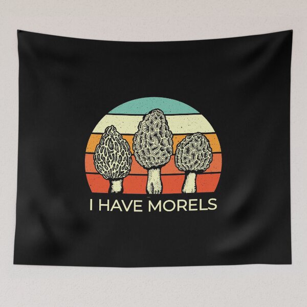 Item preview, Vintage Morel Mushrooms -  I Have  Morels designed and sold by EstelleStar.