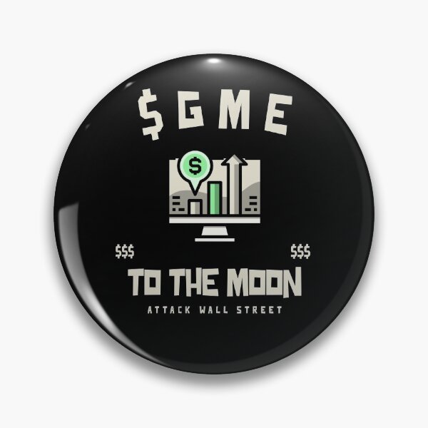 Item preview, $GME To The Moon designed and sold by tsanwo.