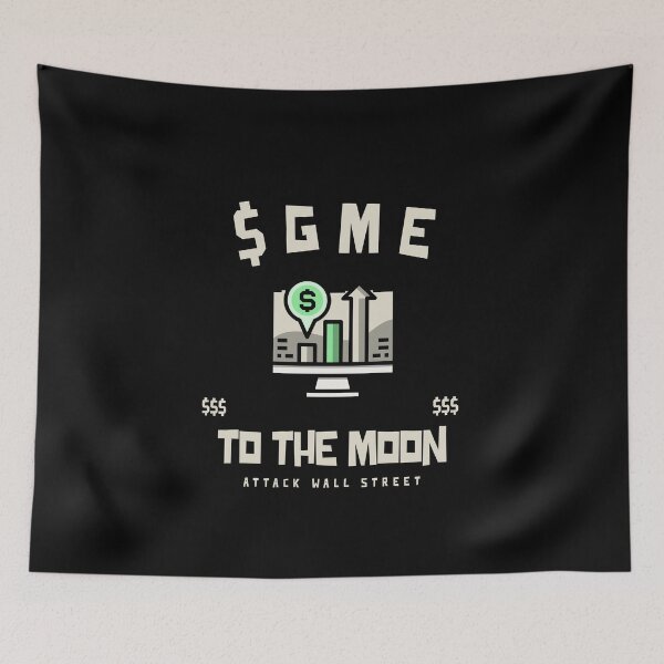 Item preview, $GME To The Moon designed and sold by tsanwo.