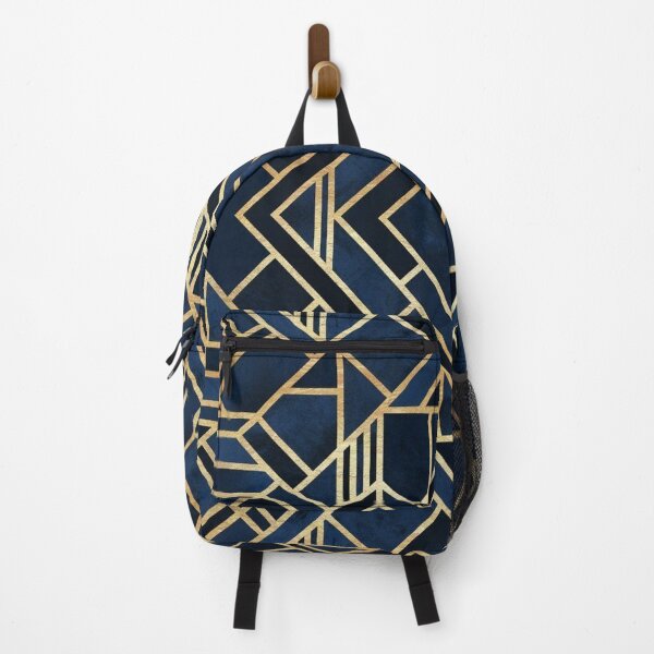 Item preview, Art Deco Blue Diamond Retro Pattern designed and sold by Freshfroot.