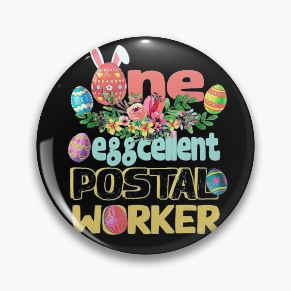 Item preview, One Eggcellent Postal Worker Easter Day Funny Hipster Easter Gift designed and sold by EvanMcguinness.