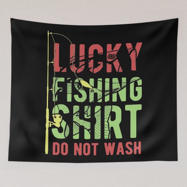 Item preview, Fisherman my lucky fishing t-shirt designed and sold by Astralia.