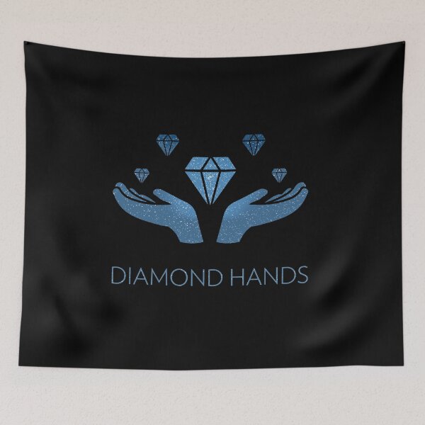 Item preview, DIAMOND HANDS GME WSB designed and sold by tiantanman.